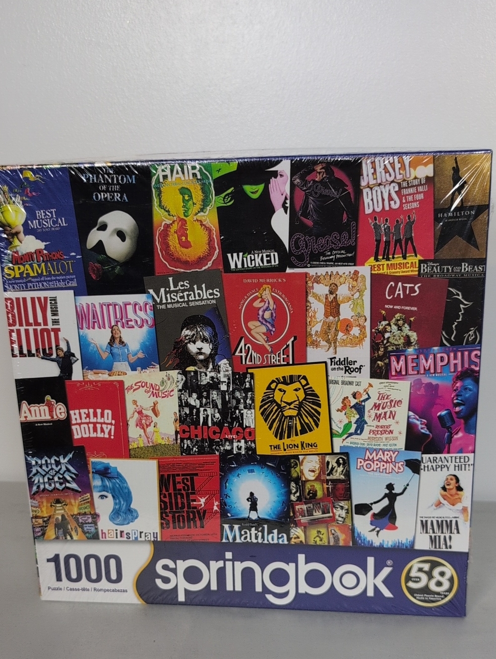 Springbok NWT It's Showtime! Musical Poster Puzzle
